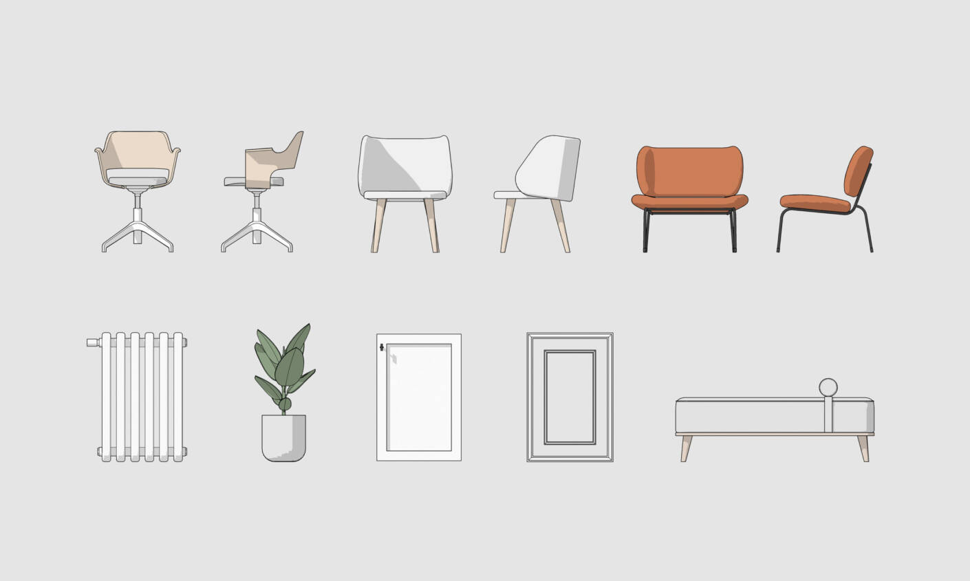 Revit Family creation. English group