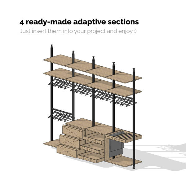 Open Wardrobe System - Image 13