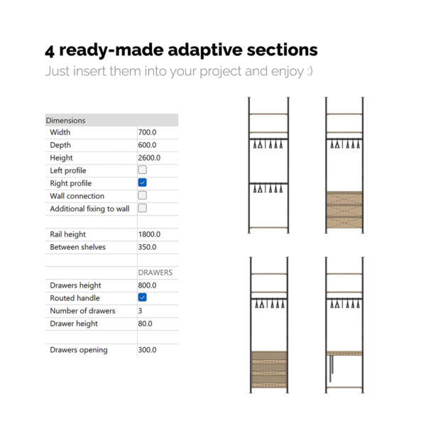 Open Wardrobe System - Image 12